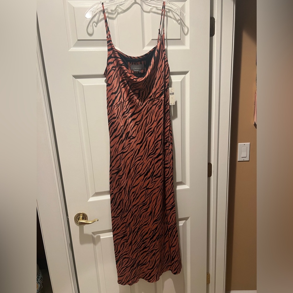 Anthropologie Animal Print Dress